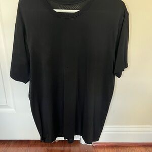 lululemon athletica Black Short Sleeve Crew Tee